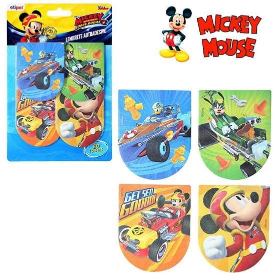 BLOCO ADESIVO MICKEY C/4